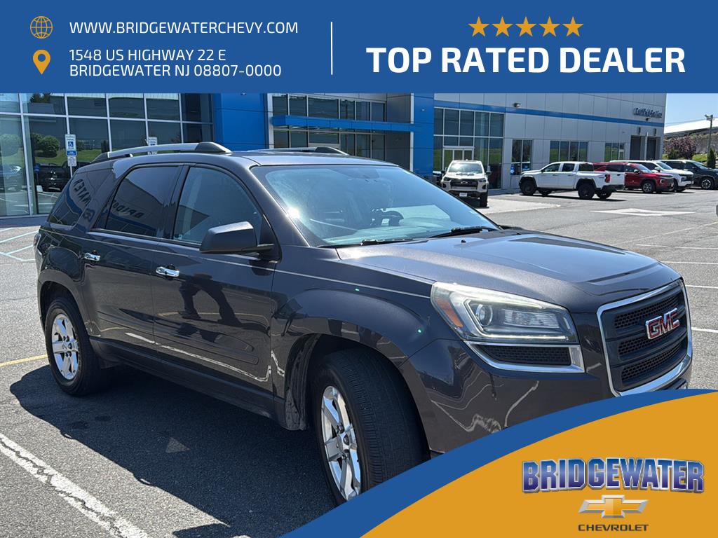 Dark Sapphire Blue Metallic 2015 GMC Acadia SLE-2 FWD SUV / Crossover Front-Wheel Drive 6-Speed Automatic