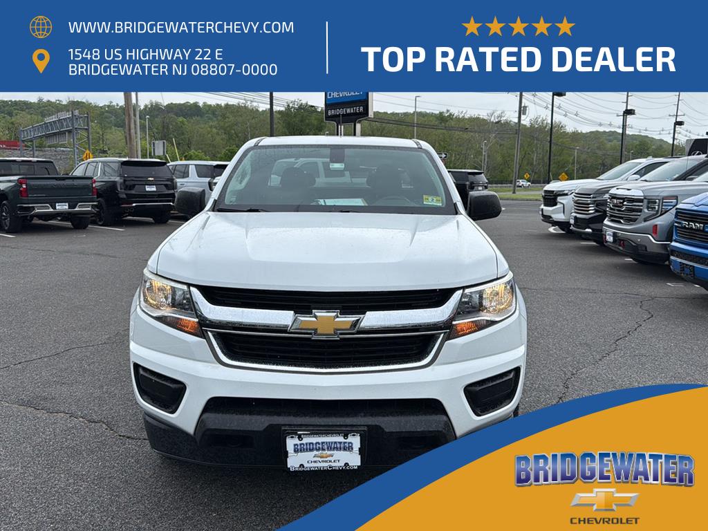Summit White 2019 Chevrolet Colorado Work Truck Extended Cab LB 4WD Pickup Truck Four-Wheel Drive 6-Speed Automatic