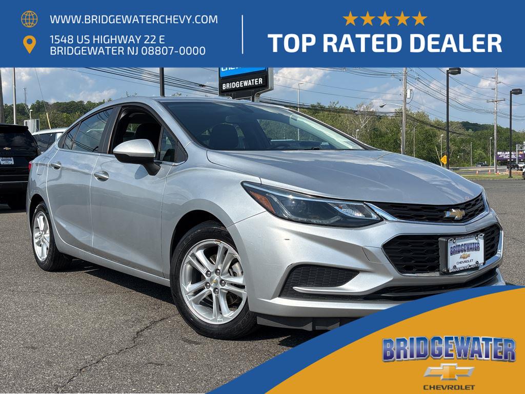Silver Ice Metallic 2018 Chevrolet Cruze LT Sedan FWD Sedan Front-Wheel Drive 6-Speed Automatic