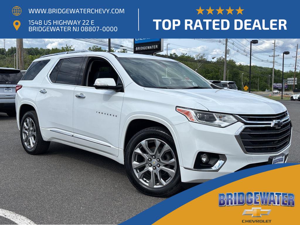 Summit White 2019 Chevrolet Traverse Premier AWD SUV / Crossover Four-Wheel Drive 9-Speed Automatic