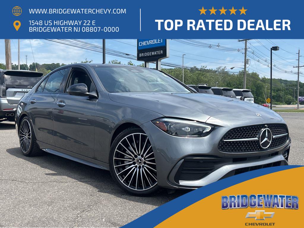 Gray 2022 Mercedes-Benz C-Class C 300 Sedan 4MATIC Sedan All-Wheel Drive Automatic