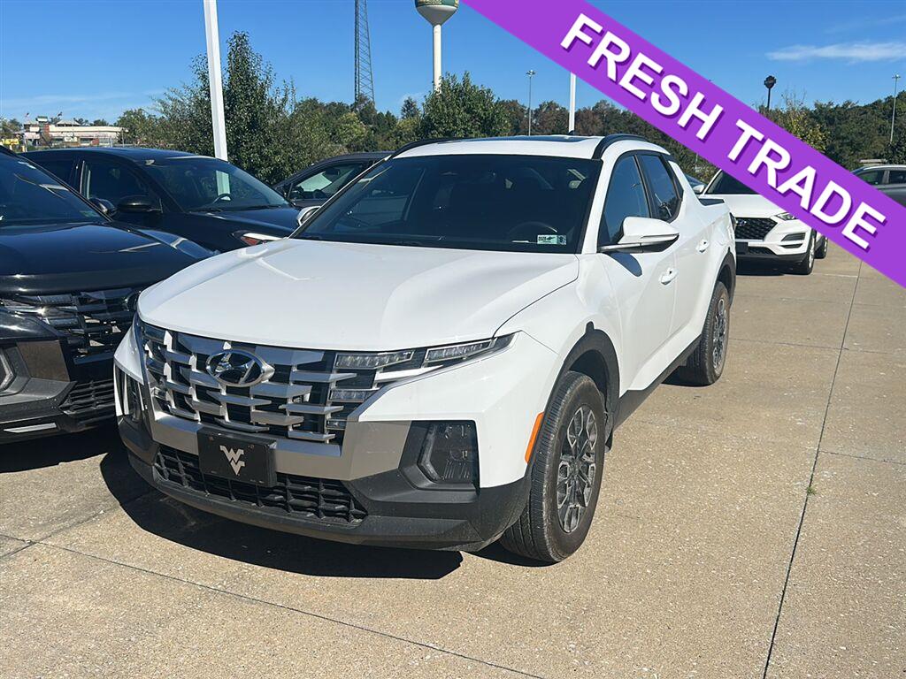 Blue Stone 2022 Hyundai Santa Cruz Pickup Truck All-Wheel Drive Automatic