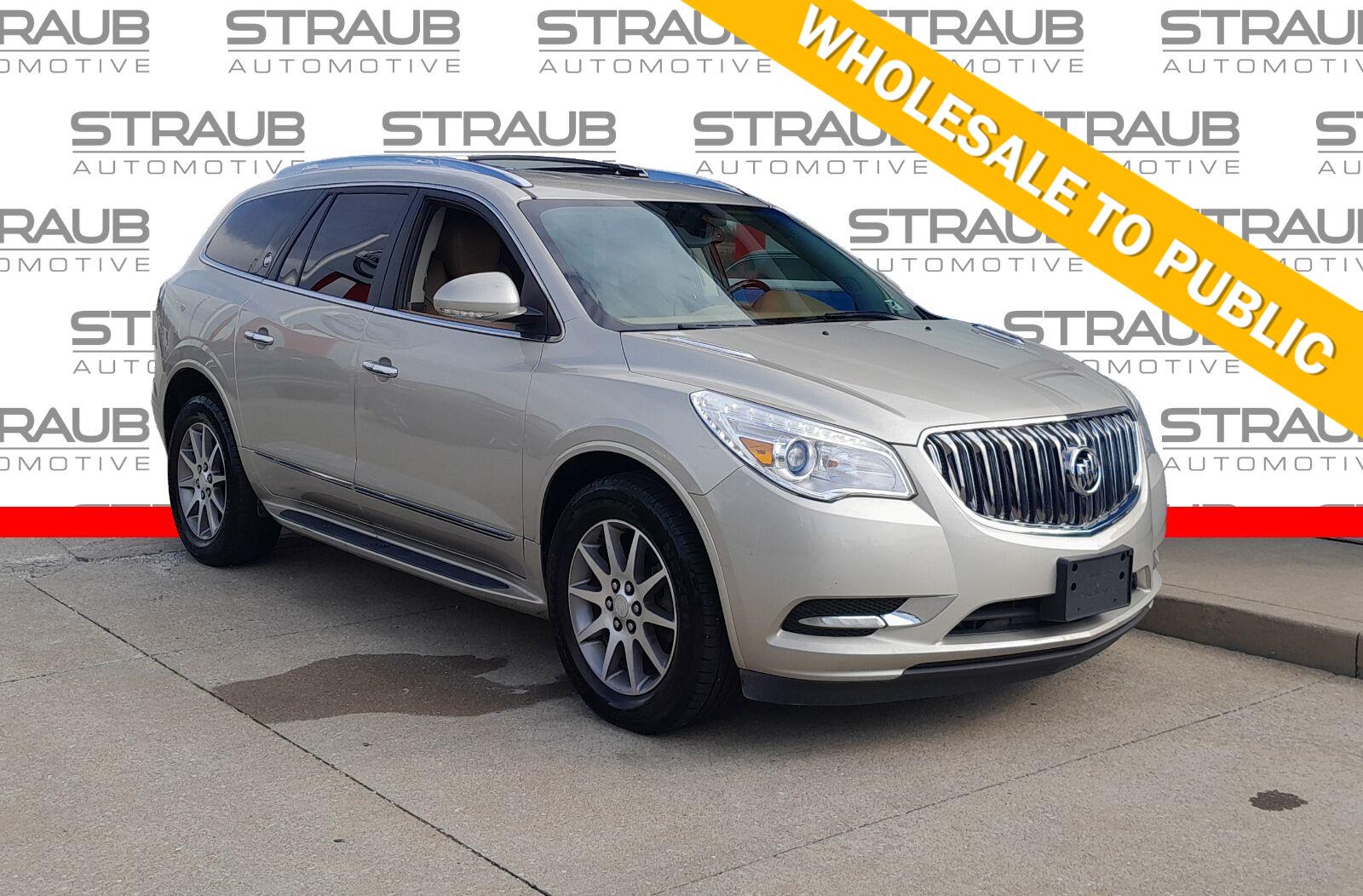 Champagne Silver Metallic 2013 Buick Enclave SUV / Crossover All-Wheel Drive 6-Speed Automatic Overdrive