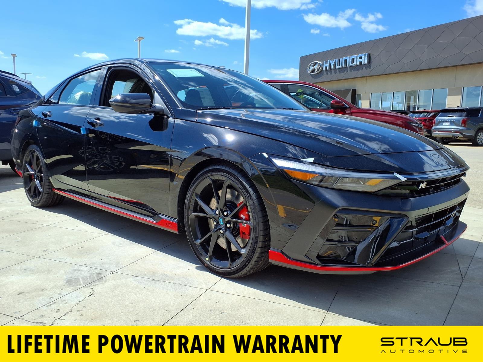 ABYSS BLACK / BLACK 2026 Hyundai Elantra N Sedan Front-Wheel Drive 8-Speed Automatic