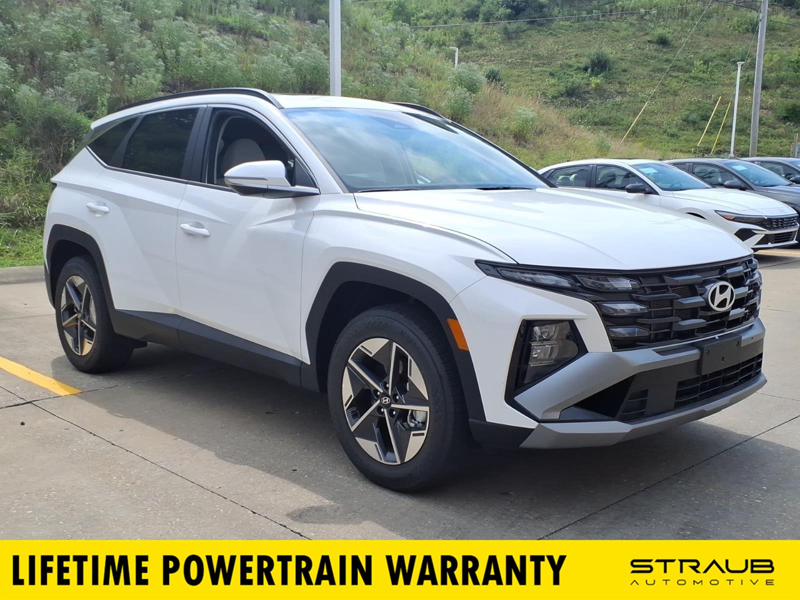 Serenity White Pearl 2026 Hyundai Tucson SUV / Crossover All-Wheel Drive Automatic