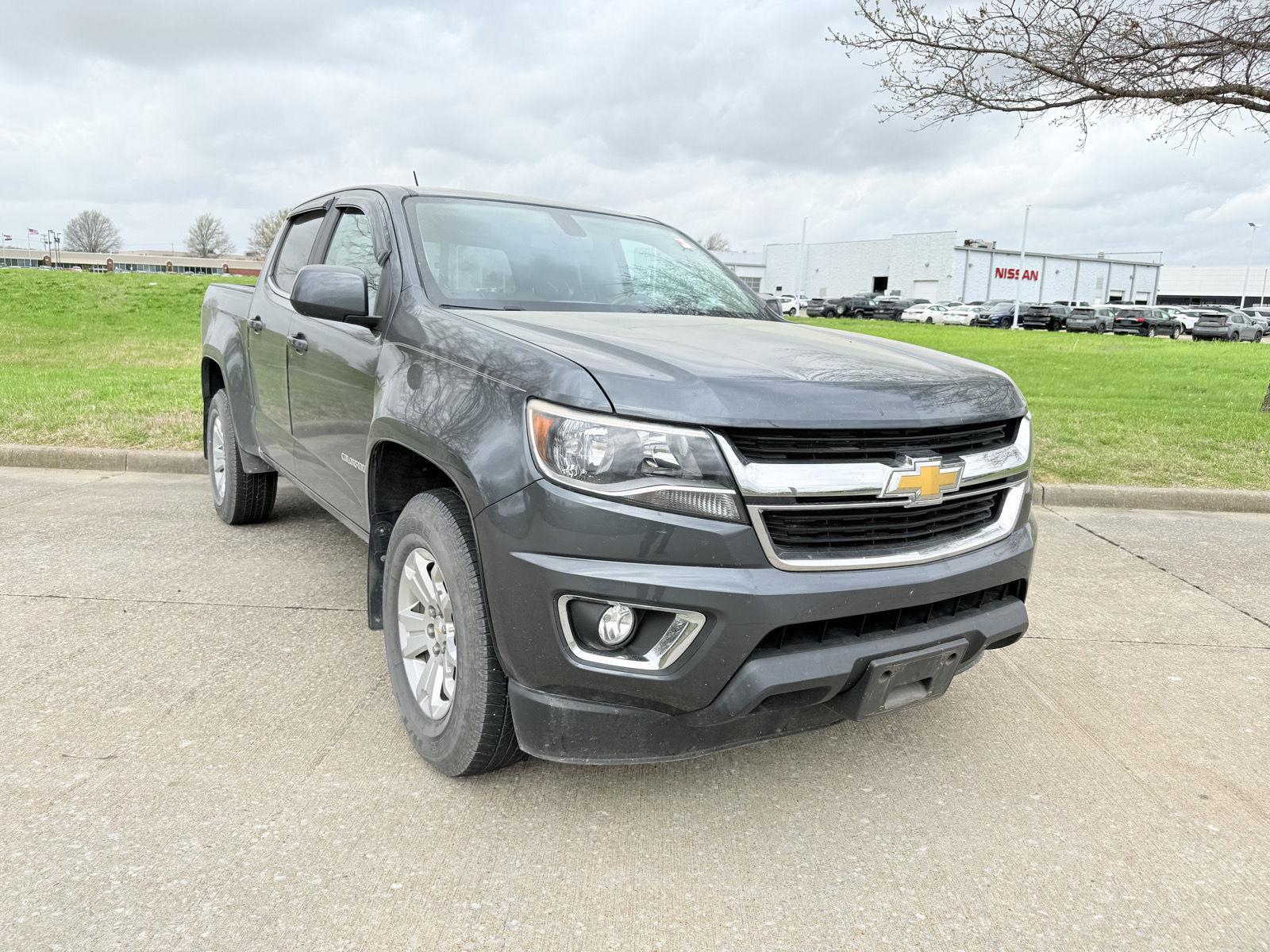 Black 2016 Chevrolet Colorado LT Crew Cab RWD Pickup Truck 4X2 6-Speed Automatic