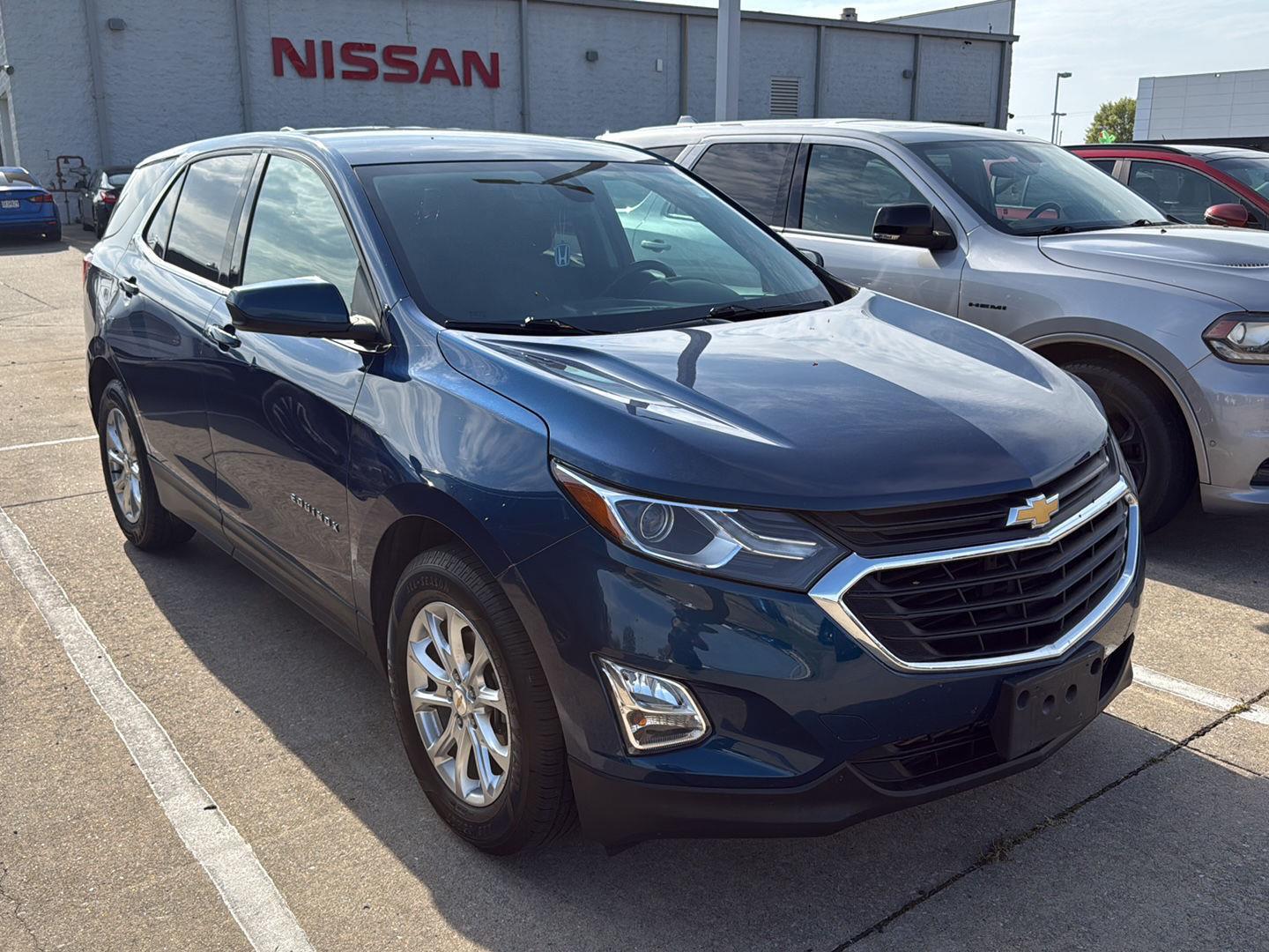 Pacific Blue Metallic 2020 Chevrolet Equinox 1.5T LT FWD SUV / Crossover Front-Wheel Drive 6-Speed Automatic