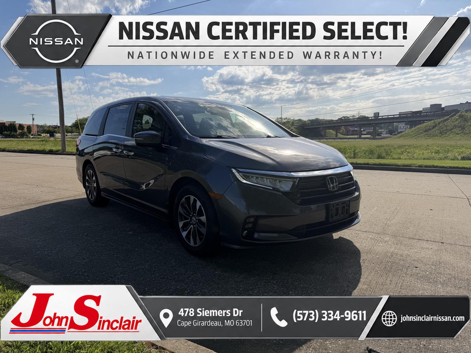 Gray (Modern Steel Metallic) 2024 Honda Odyssey Minivan Front-Wheel Drive Automatic
