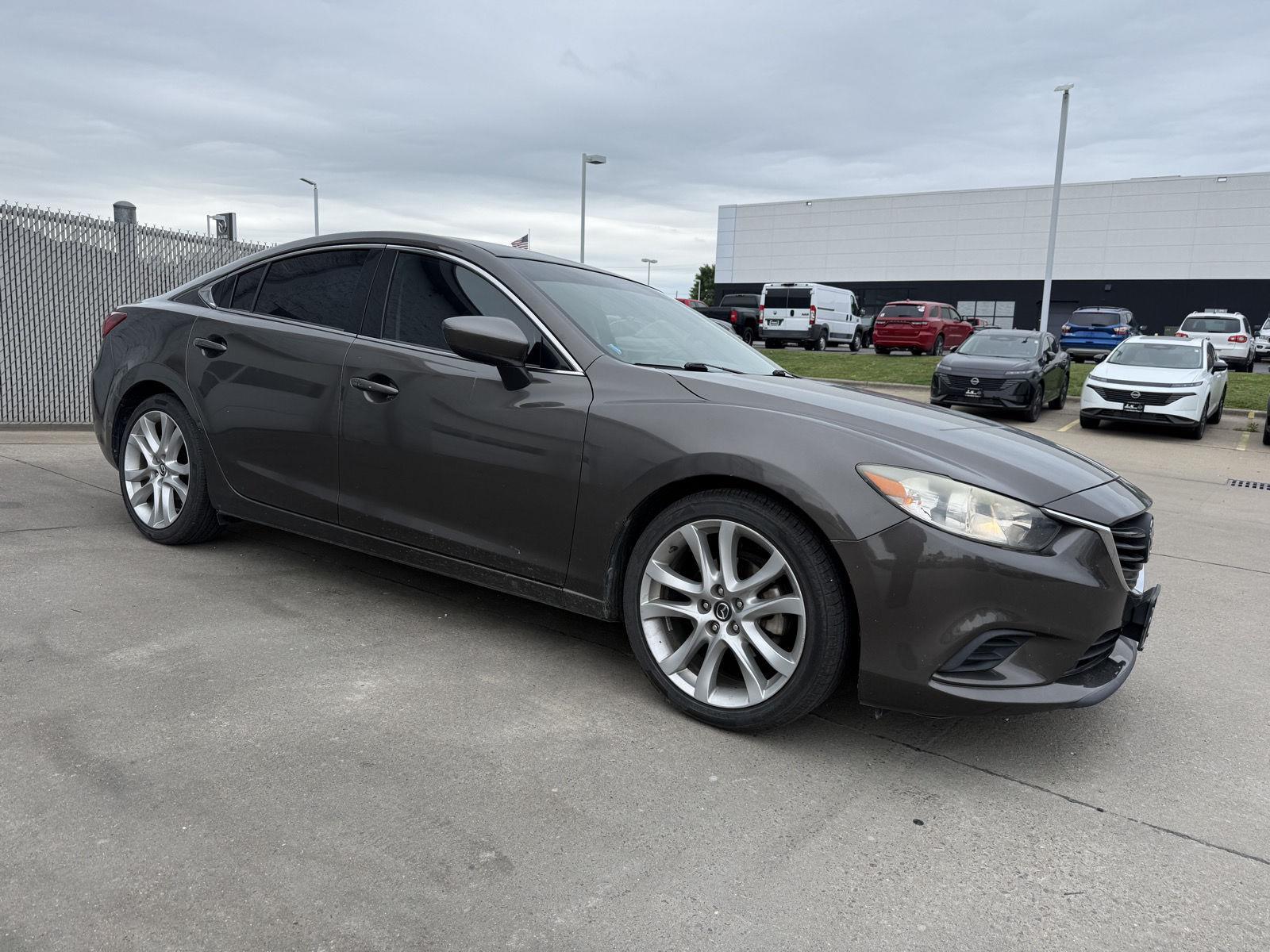 Titanium Flash Mica 2016 Mazda MAZDA6 i Touring Sedan Front-Wheel Drive Automatic