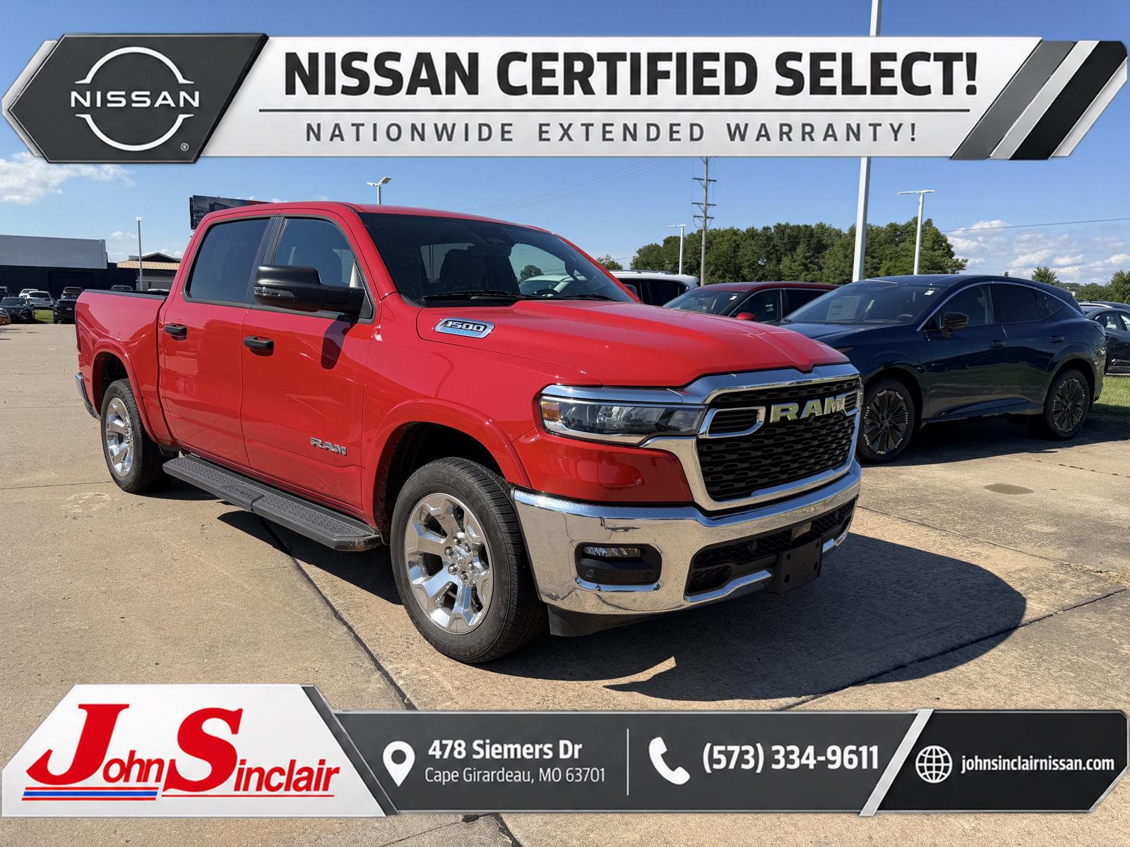 2025 RAM 1500 Big Horn Crew Cab 4WD