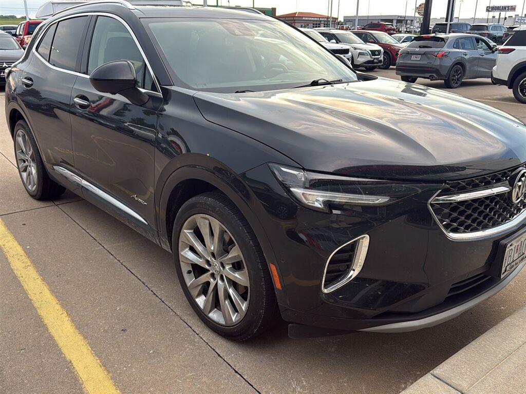 Black (Ebony Twilight Metallic) 2023 Buick Envision SUV / Crossover All-Wheel Drive 9-Speed Automatic