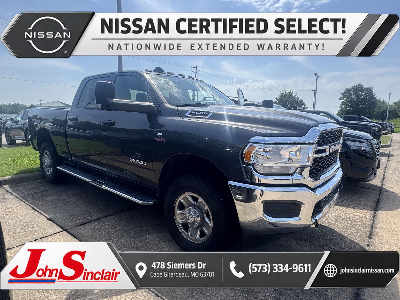 Gray (Granite Crystal Metallic Clearcoat) 2022 RAM 2500 Pickup Truck Four-Wheel Drive 6-Speed Automatic