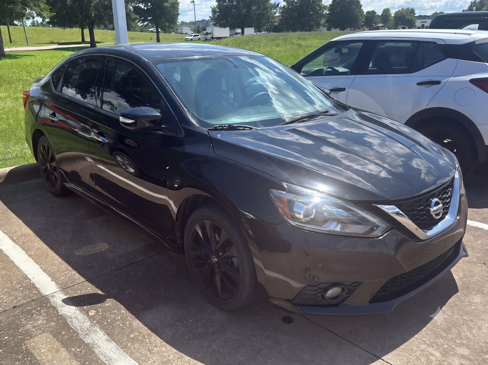 Super Black 2018 Nissan Sentra Sedan Front-Wheel Drive Continuously Variable Transmission