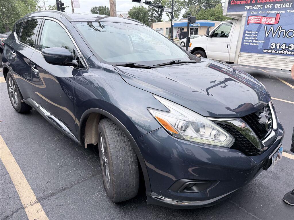 Arctic Blue Metallic 2016 Nissan Murano SUV / Crossover All-Wheel Drive Continuously Variable Transmission