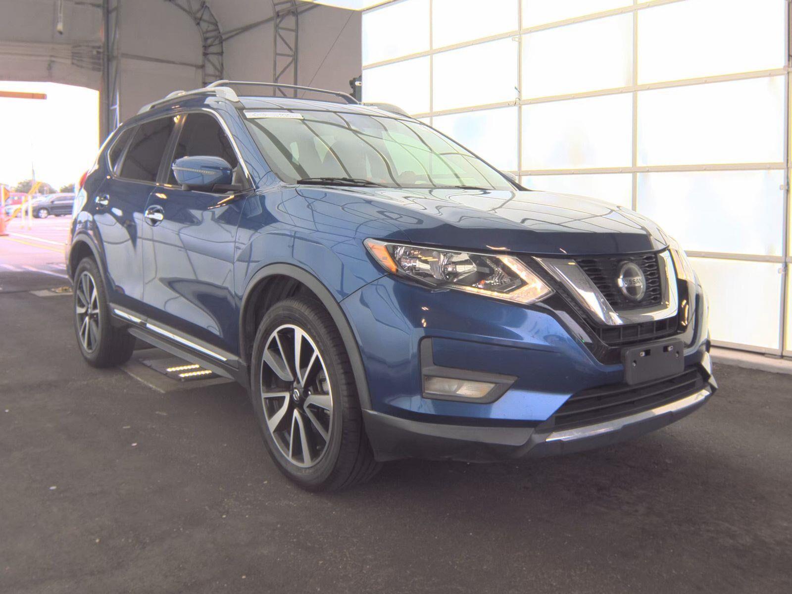 Caspian Blue Metallic 2020 Nissan Rogue SUV / Crossover All-Wheel Drive Continuously Variable Transmission