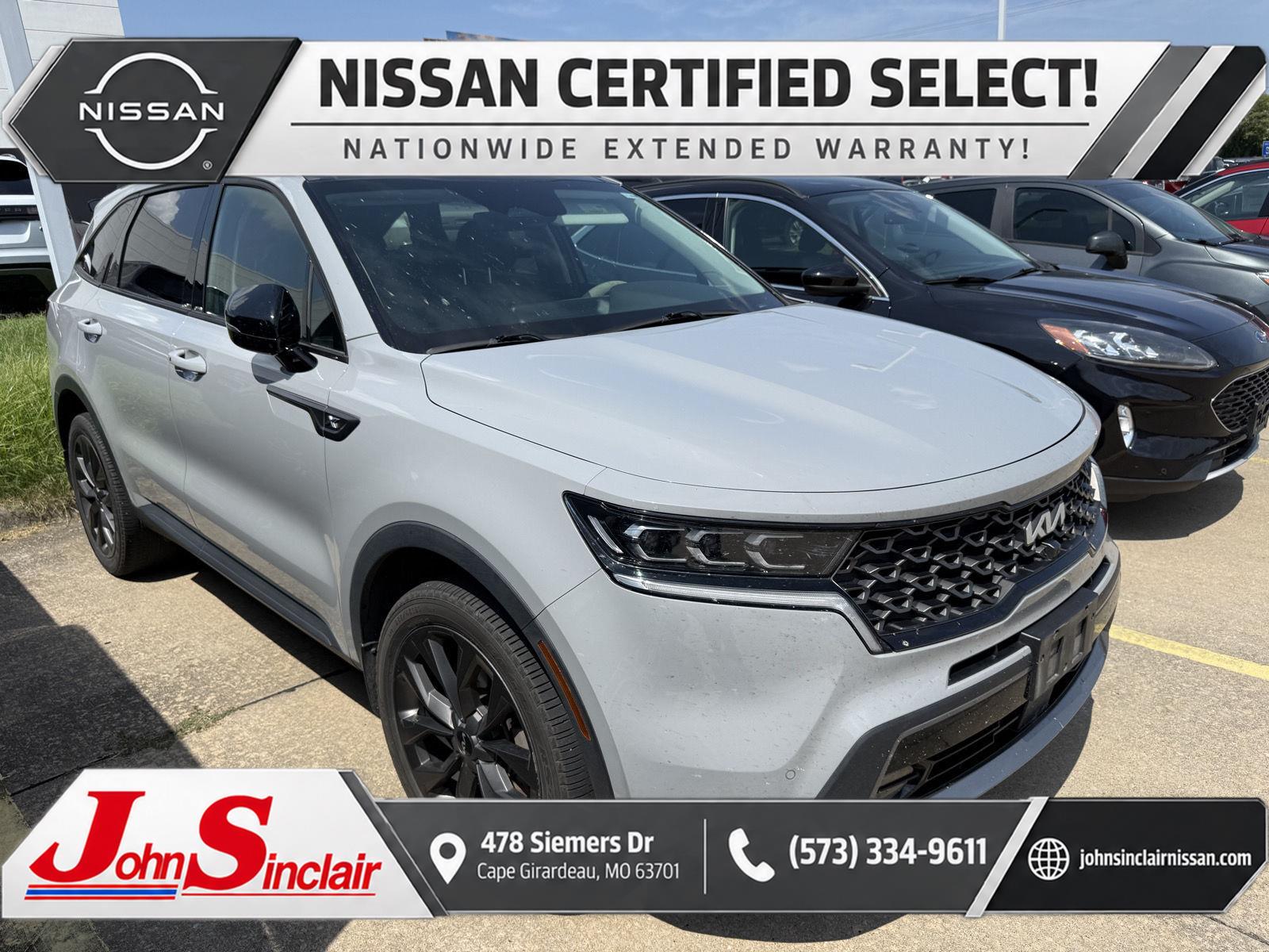 Wolf Gray 2022 Kia Sorento SUV / Crossover All-Wheel Drive 8-Speed Automatic