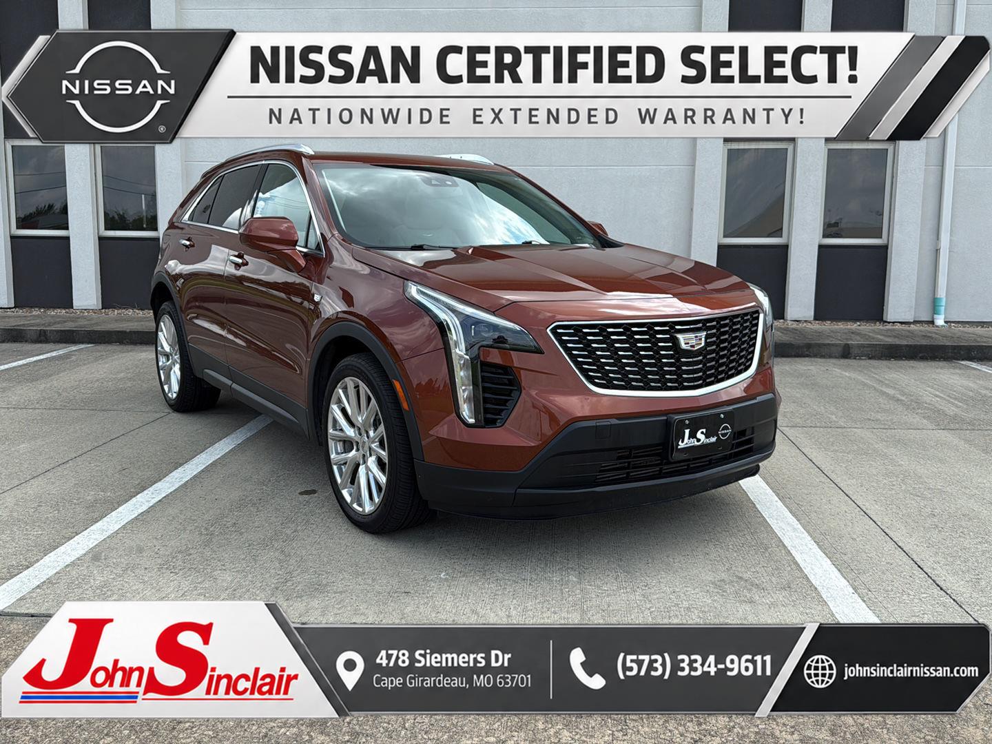 Autumn Metallic 2020 Cadillac XT4 SUV / Crossover Four-Wheel Drive 9-Speed Automatic