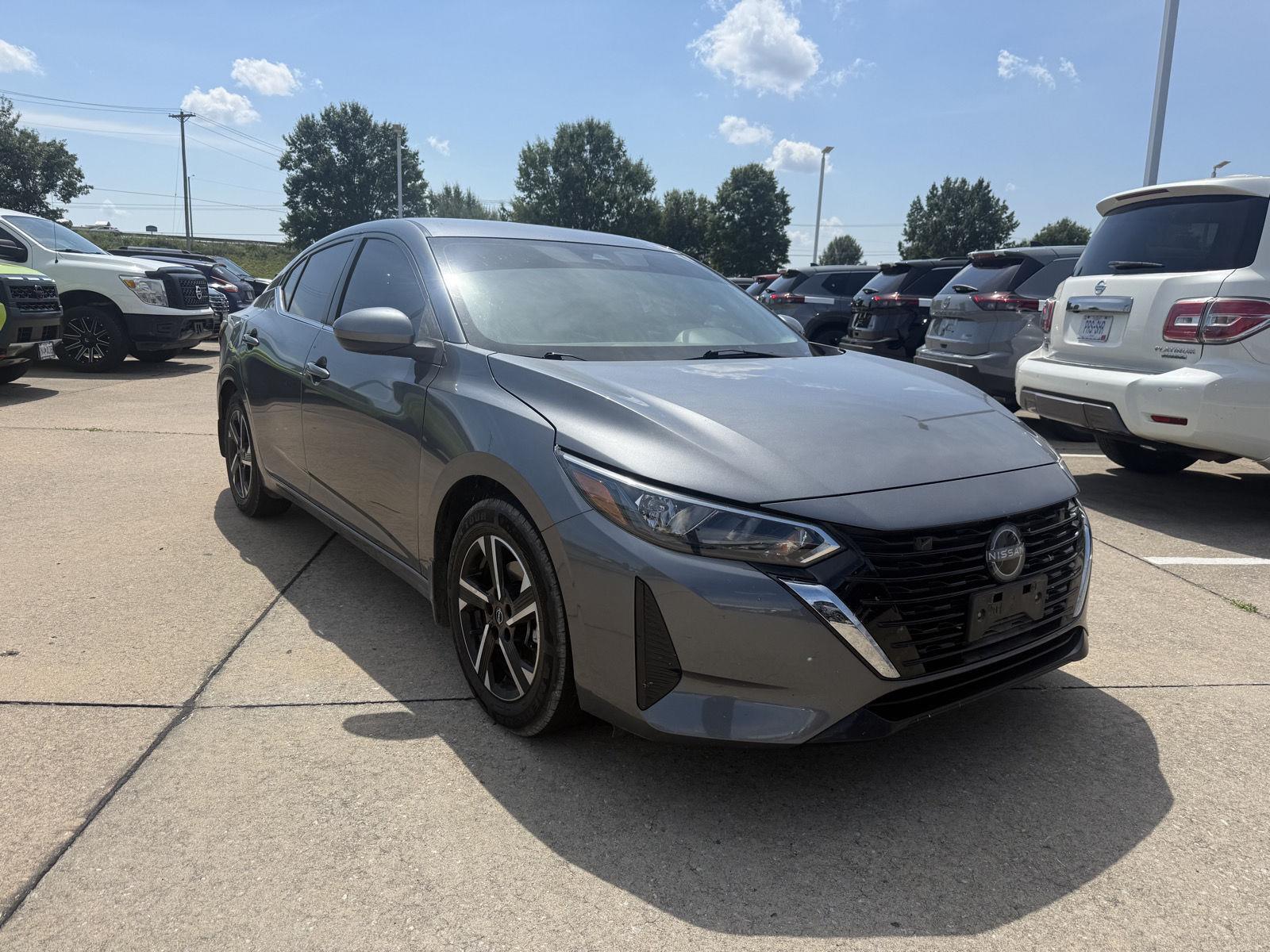 Gray (Gun Metallic) 2024 Nissan Sentra Sedan Front-Wheel Drive Continuously Variable Transmission