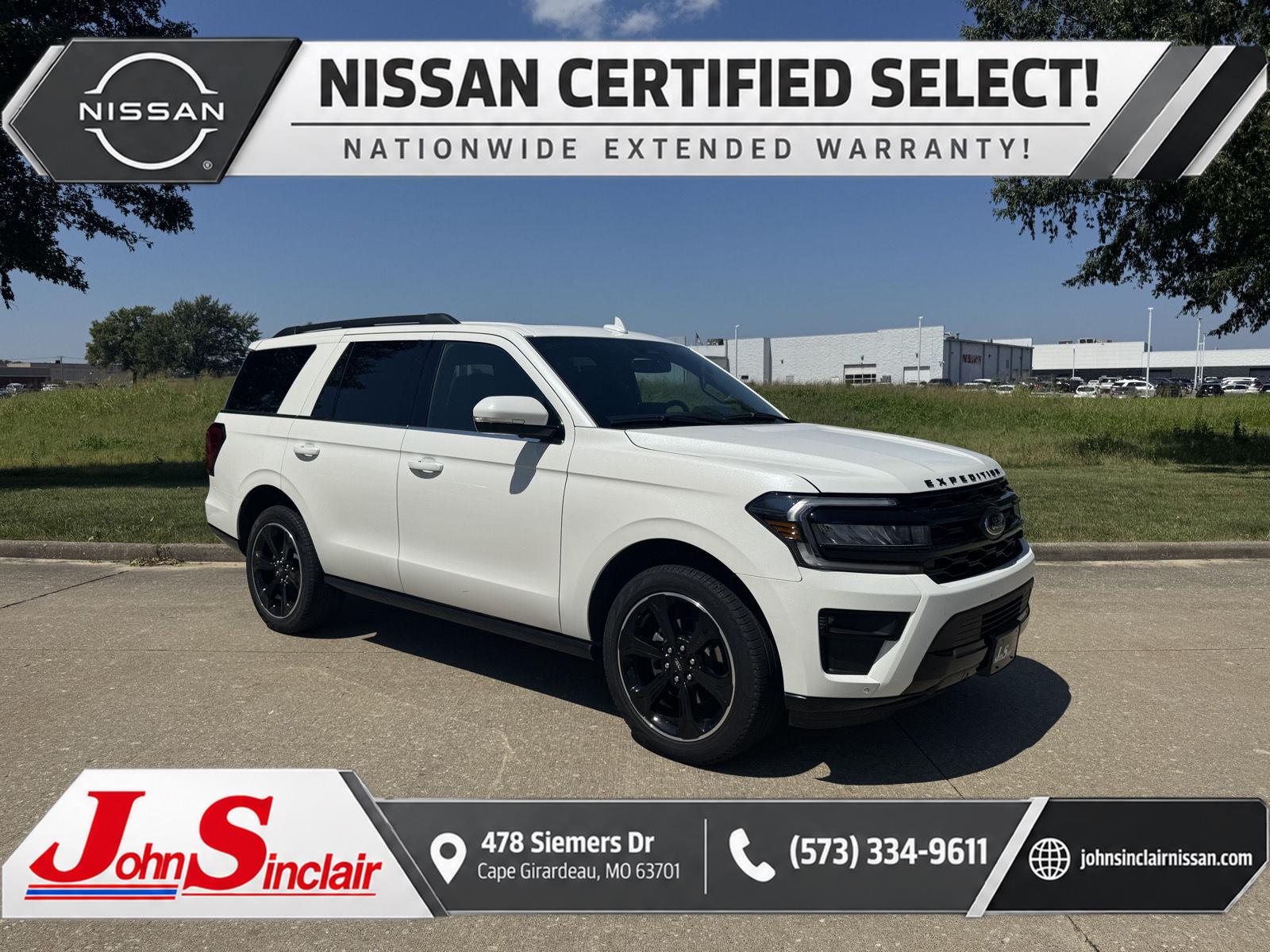 Star White Metallic Tri-Coat 2024 Ford Expedition SUV / Crossover Four-Wheel Drive Automatic