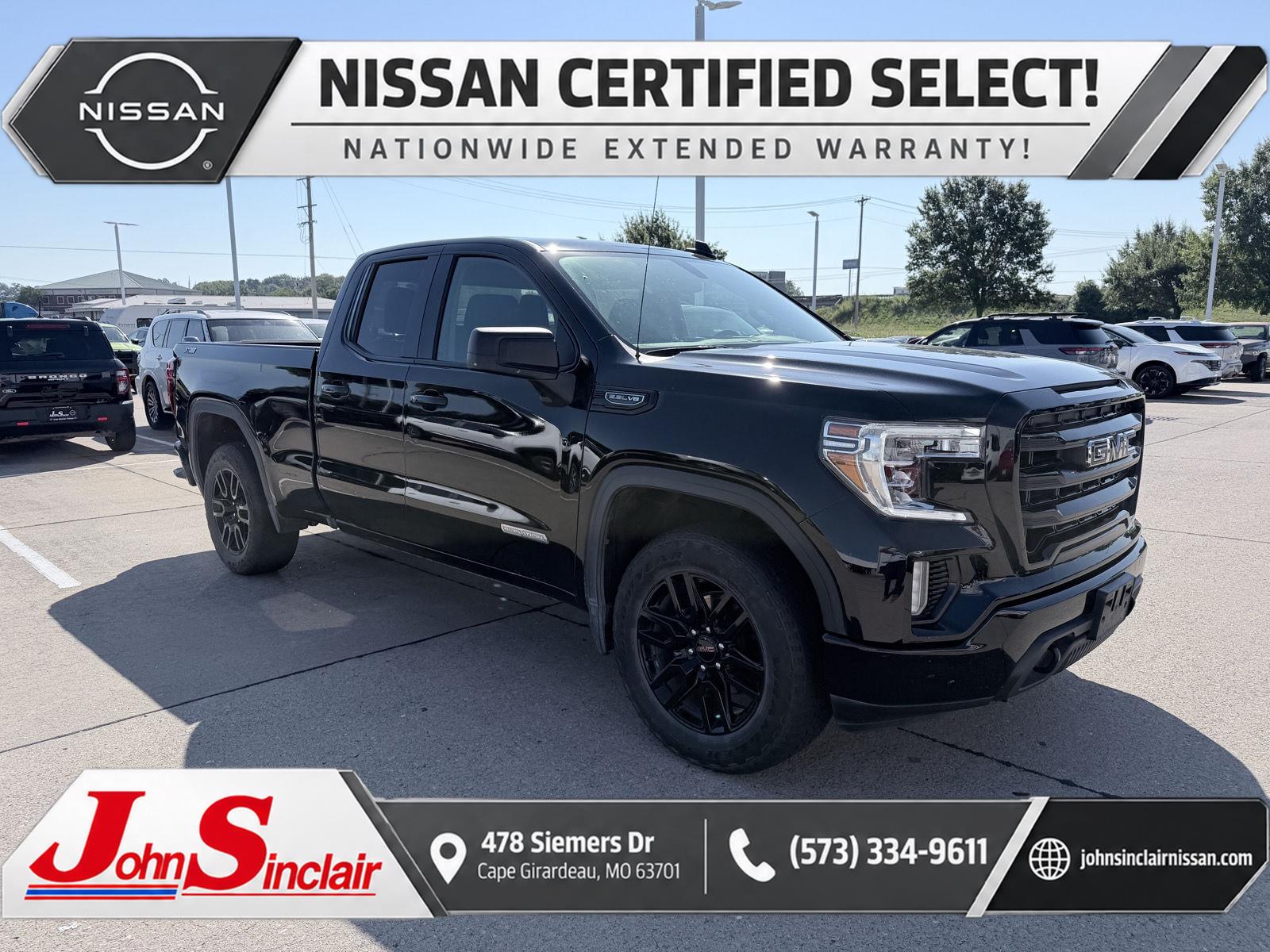 Onyx Black 2022 GMC Sierra 1500 Limited Pickup Truck Four-Wheel Drive Automatic