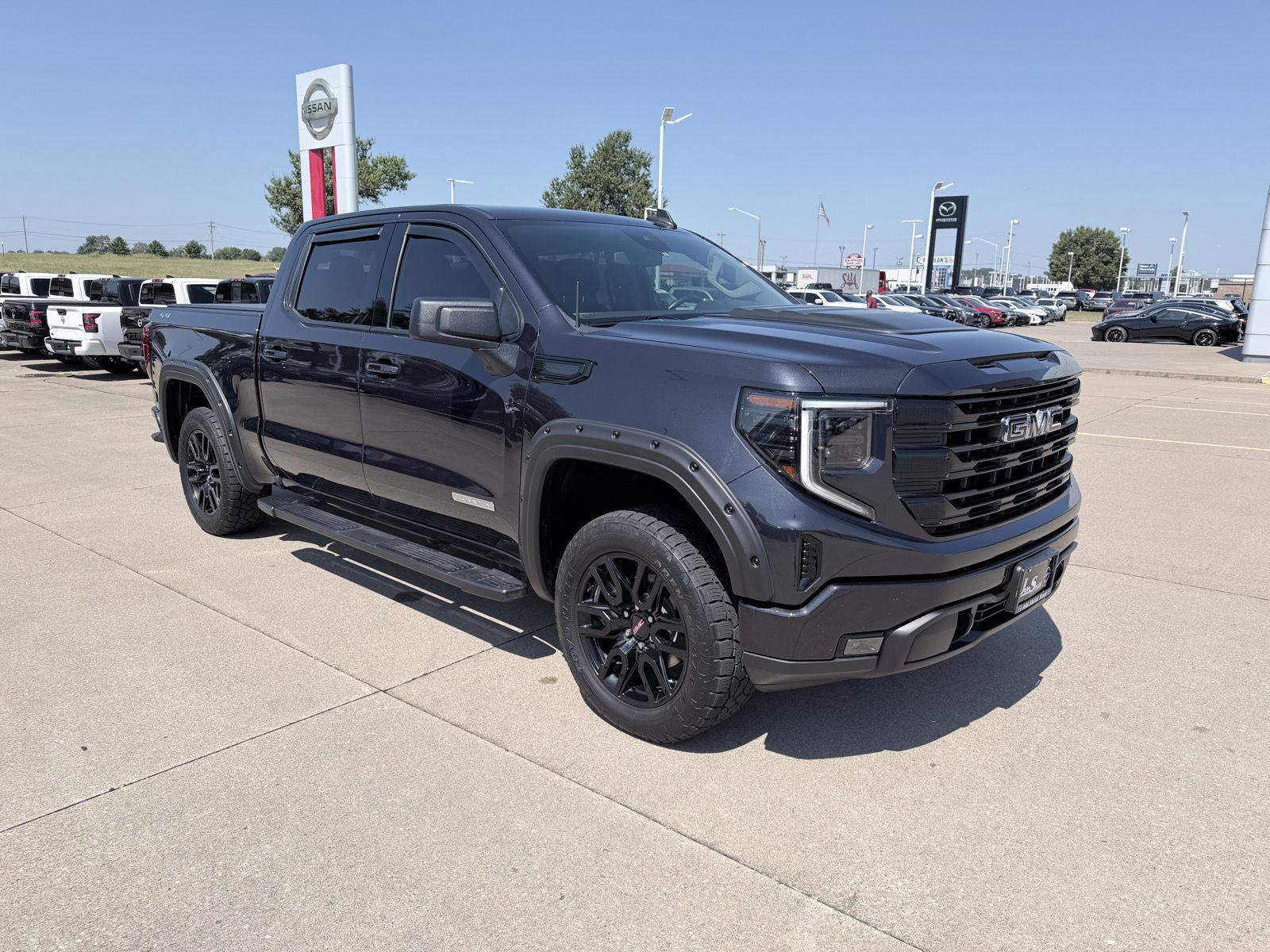 Titanium Rush Metallic 2024 GMC Sierra 1500 Pickup Truck Four-Wheel Drive 8-Speed Automatic