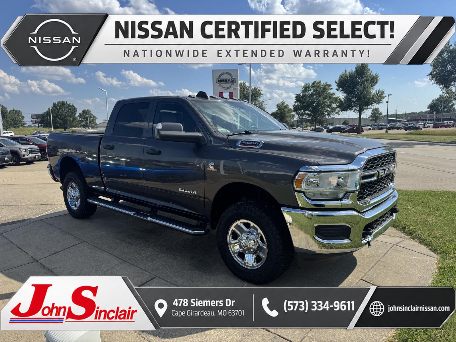 Gray (Granite Crystal Metallic Clearcoat) 2022 RAM 2500 Pickup Truck Four-Wheel Drive 6-Speed Automatic