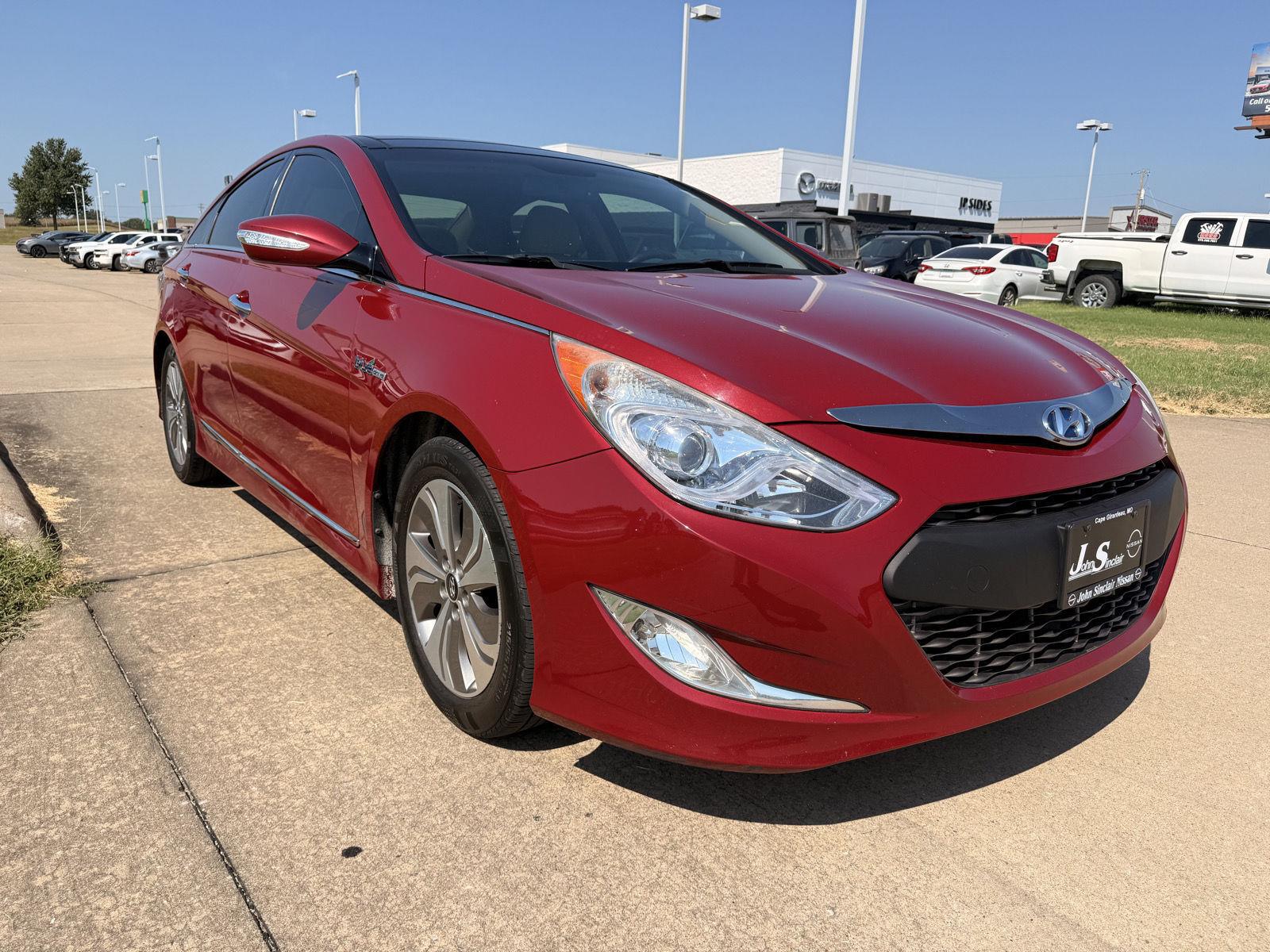 Venetian Red Pearl 2015 Hyundai Sonata Hybrid Sedan Front-Wheel Drive Automatic