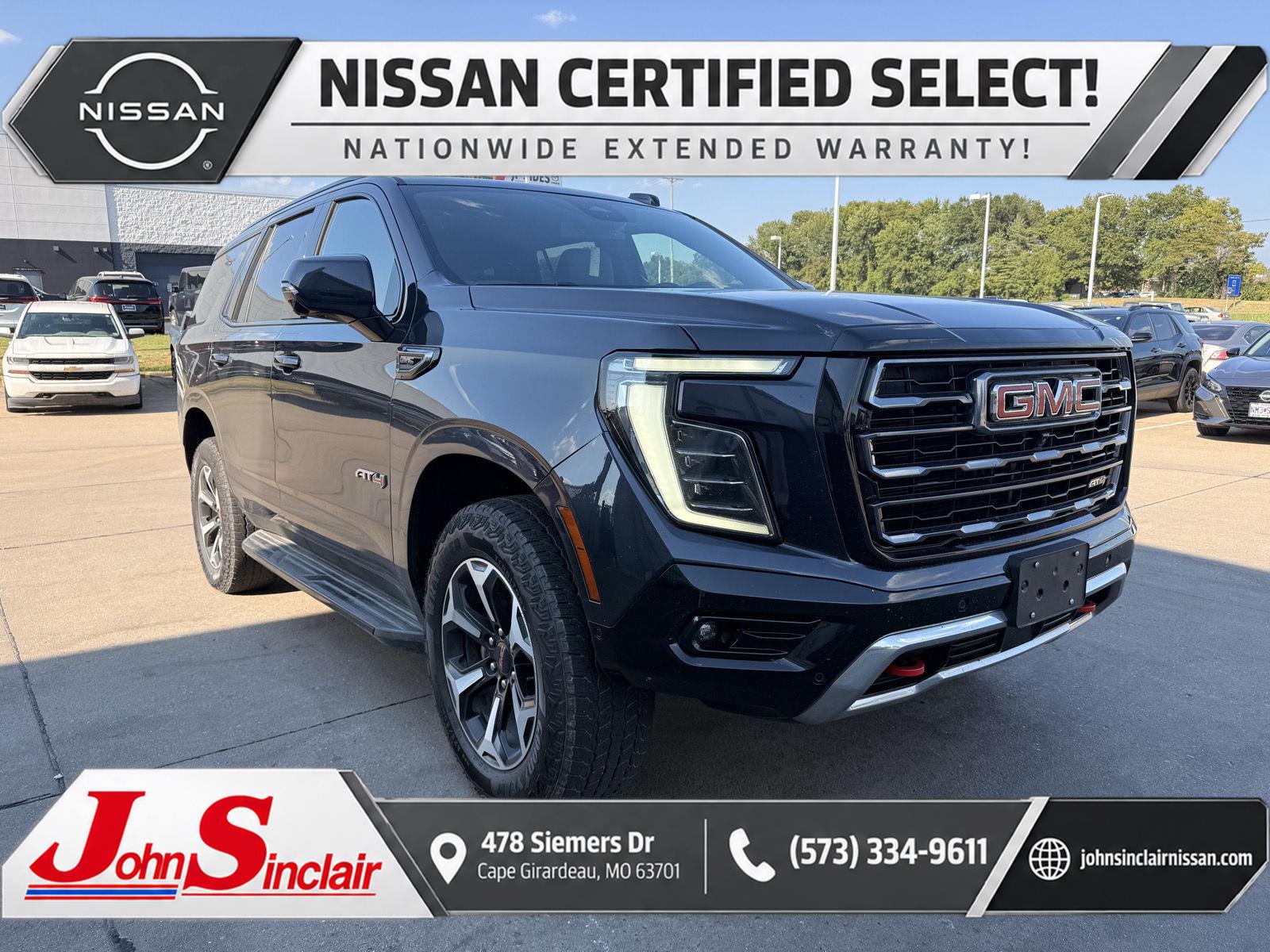 Titanium Rush Metallic 2025 GMC Yukon SUV / Crossover Four-Wheel Drive Automatic