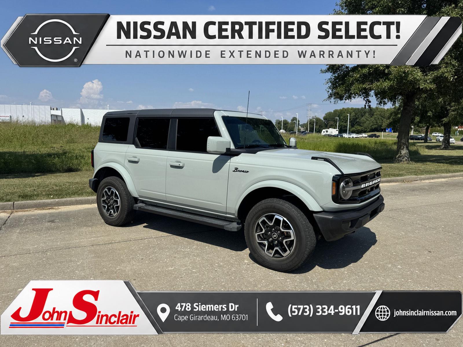 Cactus Gray 2024 Ford Bronco SUV / Crossover Four-Wheel Drive Automatic
