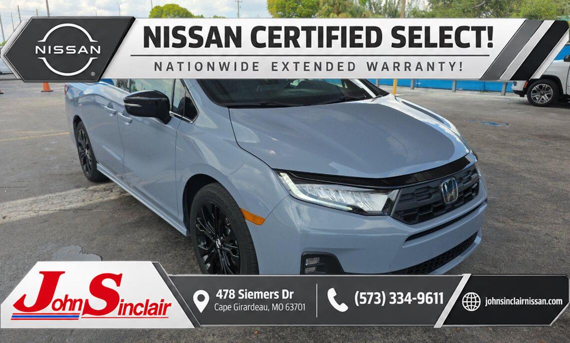Sonic Gray Pearl 2025 Honda Odyssey Minivan Front-Wheel Drive Automatic