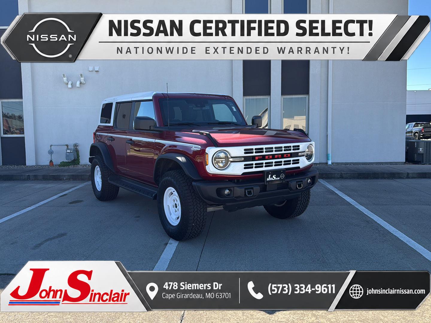 2025 Ford Bronco Heritage Edition 4-Door 4WD