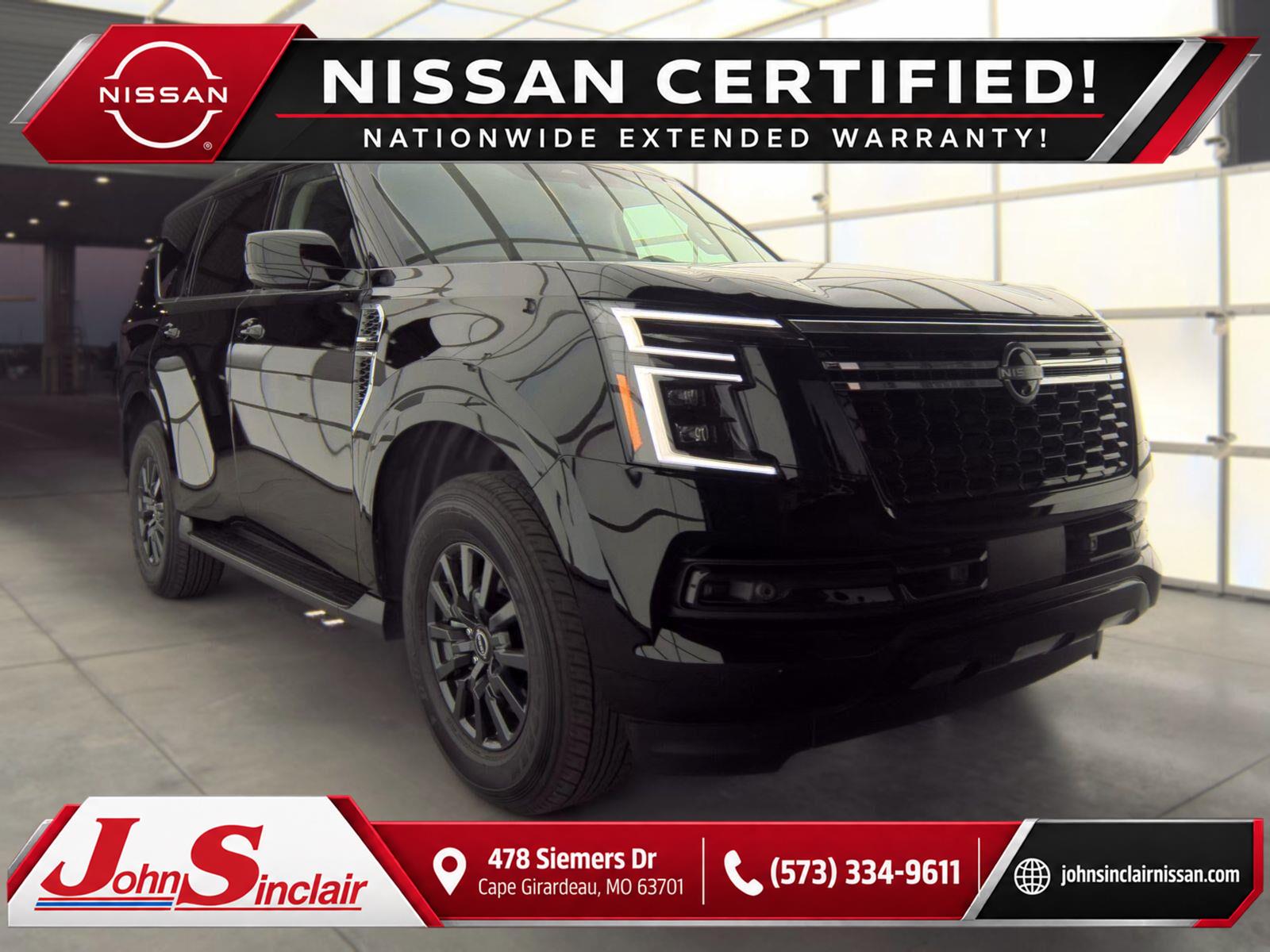 Super Black 2026 Nissan Armada SUV / Crossover Four-Wheel Drive Automatic