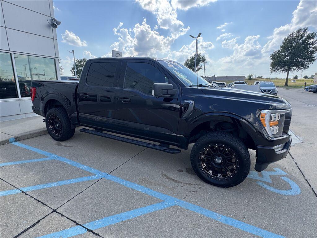 Agate Black 2021 Ford F-150 Pickup Truck Four-Wheel Drive Automatic