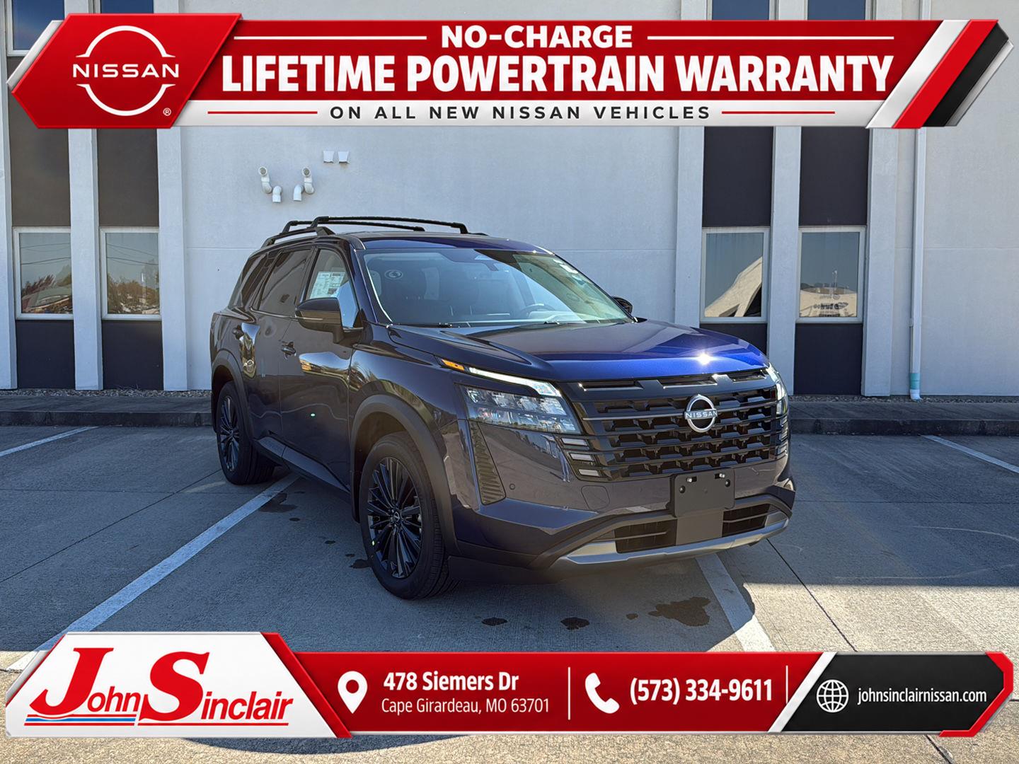 Deep Ocean Blue Pearl 2026 Nissan Pathfinder SUV / Crossover All-Wheel Drive Automatic