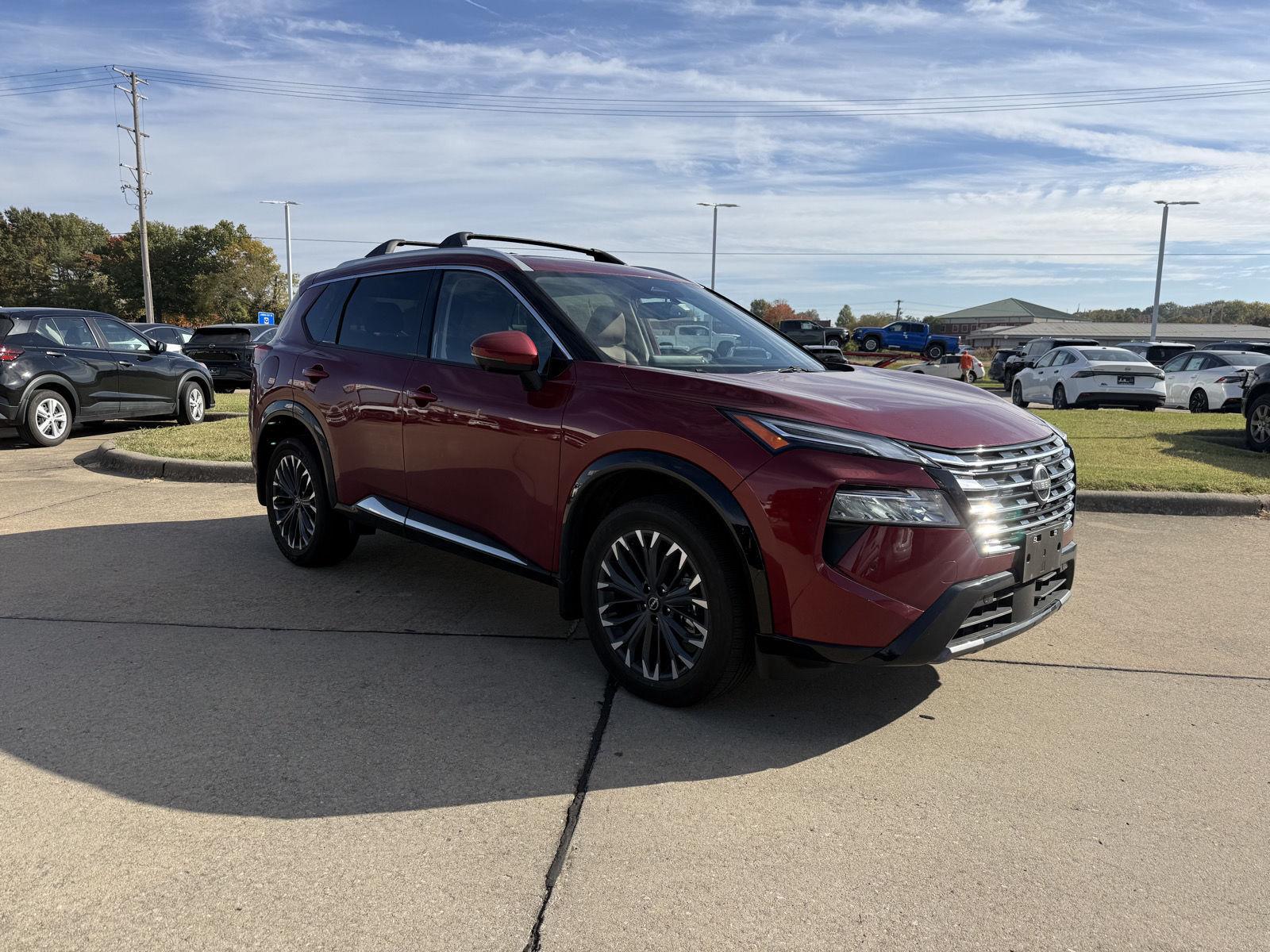 Red (Scarlet Ember Tintcoat) 2025 Nissan Rogue SUV / Crossover All-Wheel Drive Continuously Variable Transmission