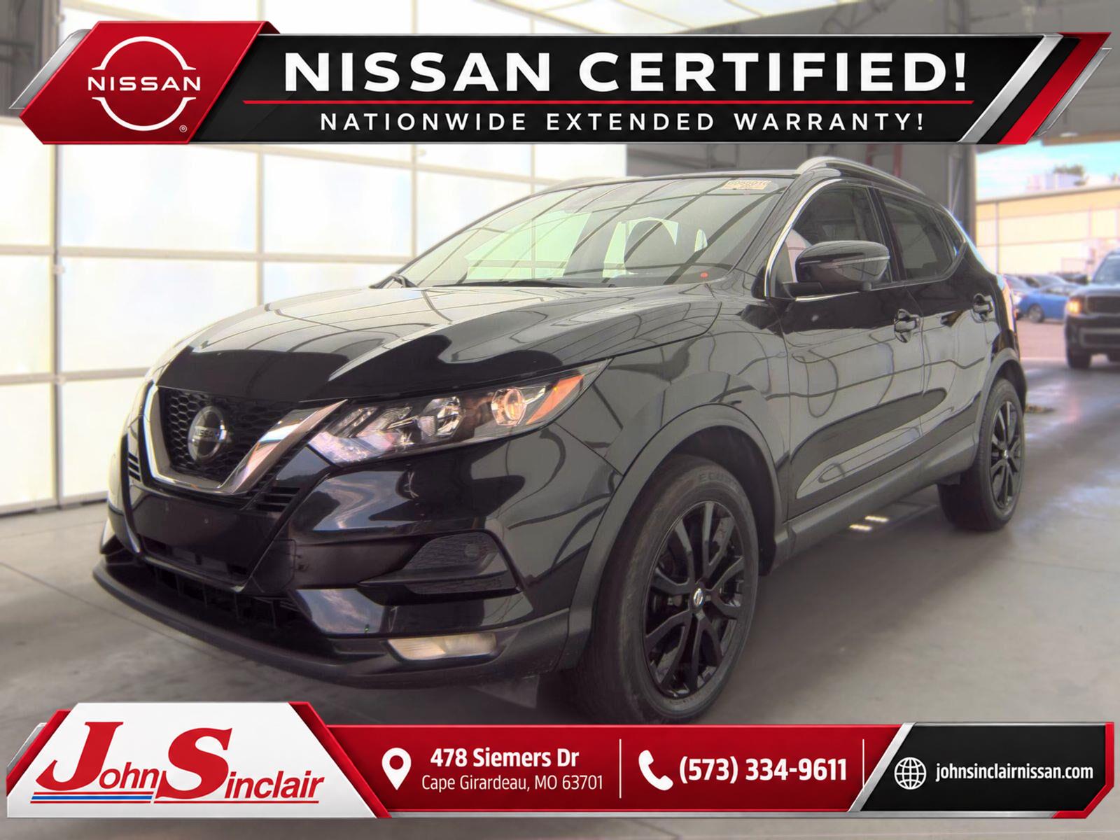 Gray (Magnetic Black Pearl) 2020 Nissan Rogue Sport SUV / Crossover All-Wheel Drive Continuously Variable Transmission