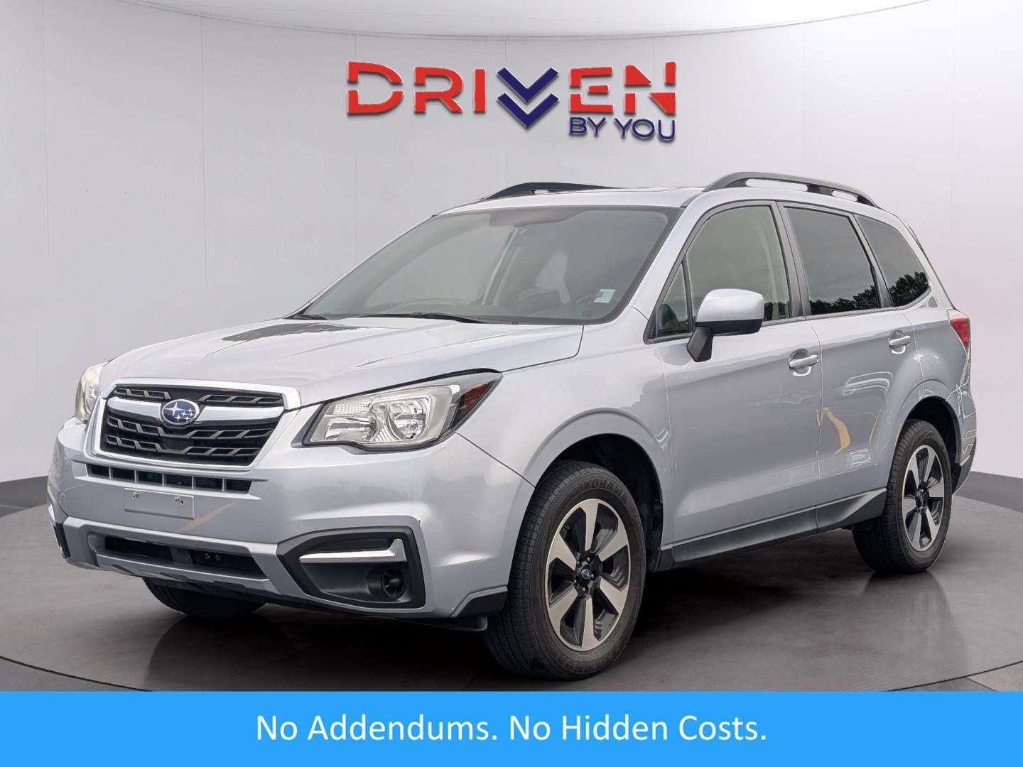 Ice Silver Metallic 2017 Subaru Forester 2.5i Premium SUV / Crossover All-Wheel Drive Continuously Variable Transmission