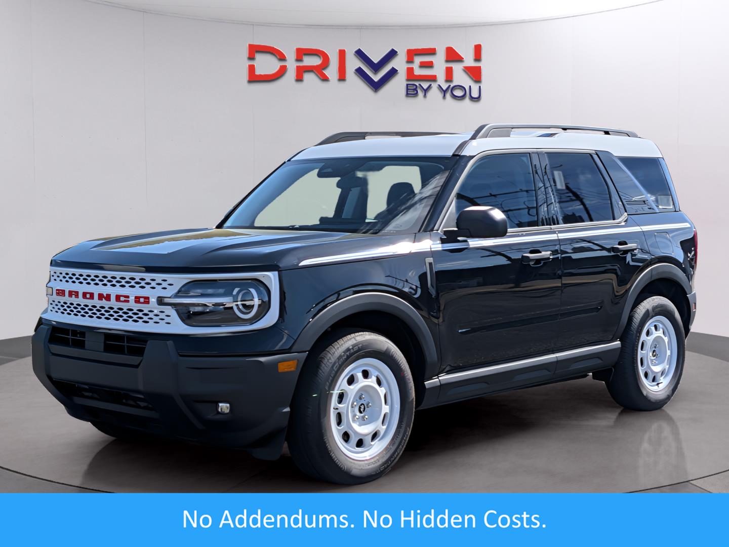 Shadow Black 2025 Ford Bronco Sport Heritage AWD SUV / Crossover All-Wheel Drive 8-Speed Automatic