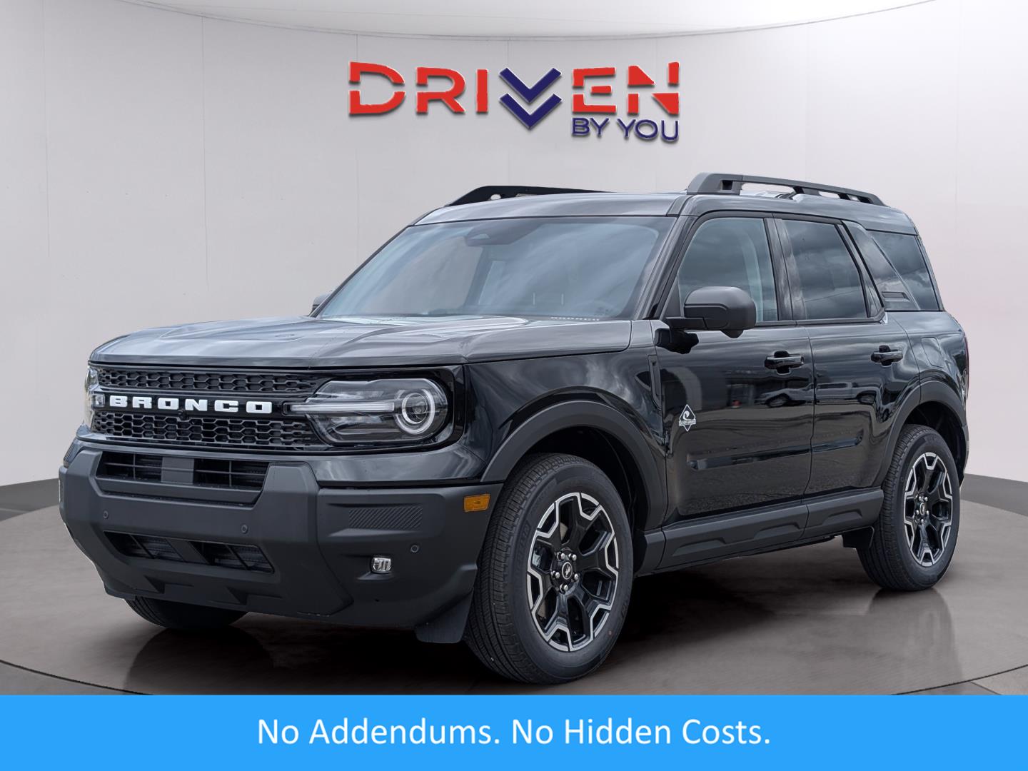 Shadow Black 2025 Ford Bronco Sport Outer Banks AWD SUV / Crossover All-Wheel Drive 8-Speed Automatic