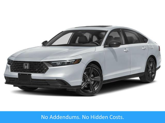 Platinum White Pearl 2024 Honda Accord Hybrid Sport-L FWD Sedan Front-Wheel Drive 1-Speed Dual Clutch