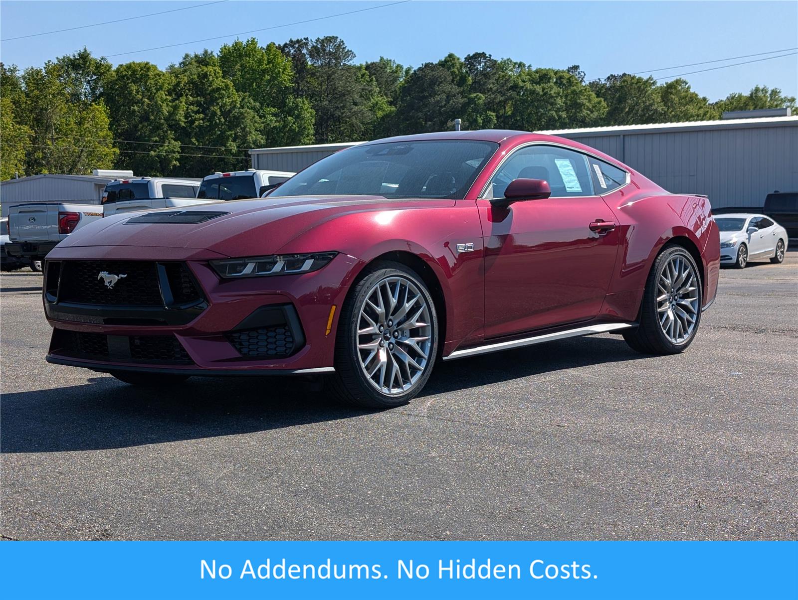 Pink (Molten Magenta Metallic Tri-coat) 2025 Ford Mustang Coupe Rear-Wheel Drive Automatic