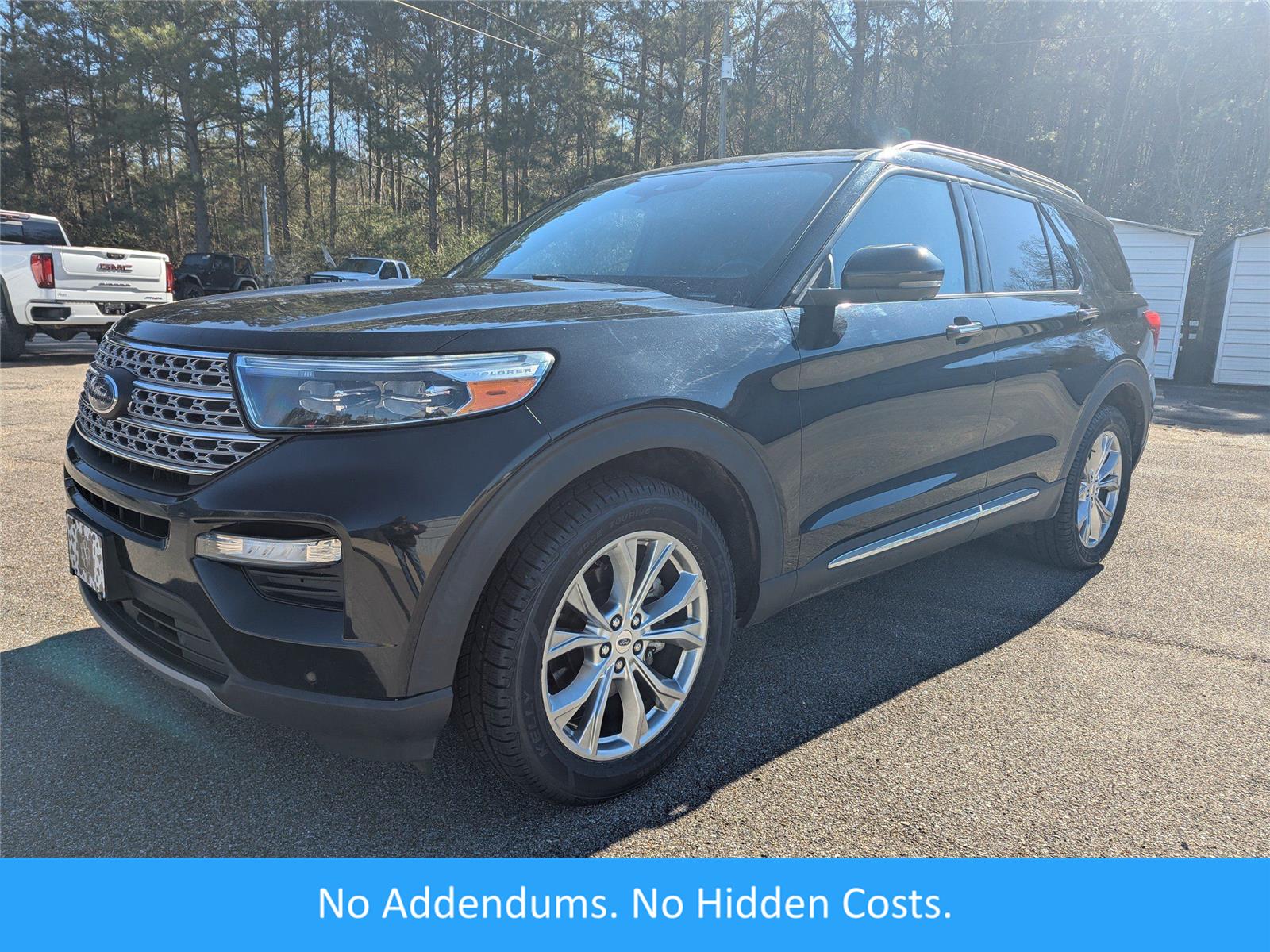 Agate Black 2020 Ford Explorer SUV / Crossover All-Wheel Drive Automatic