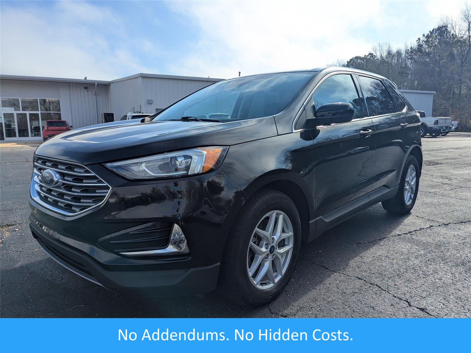 Agate Black 2022 Ford Edge SUV / Crossover All-Wheel Drive 8-Speed Automatic