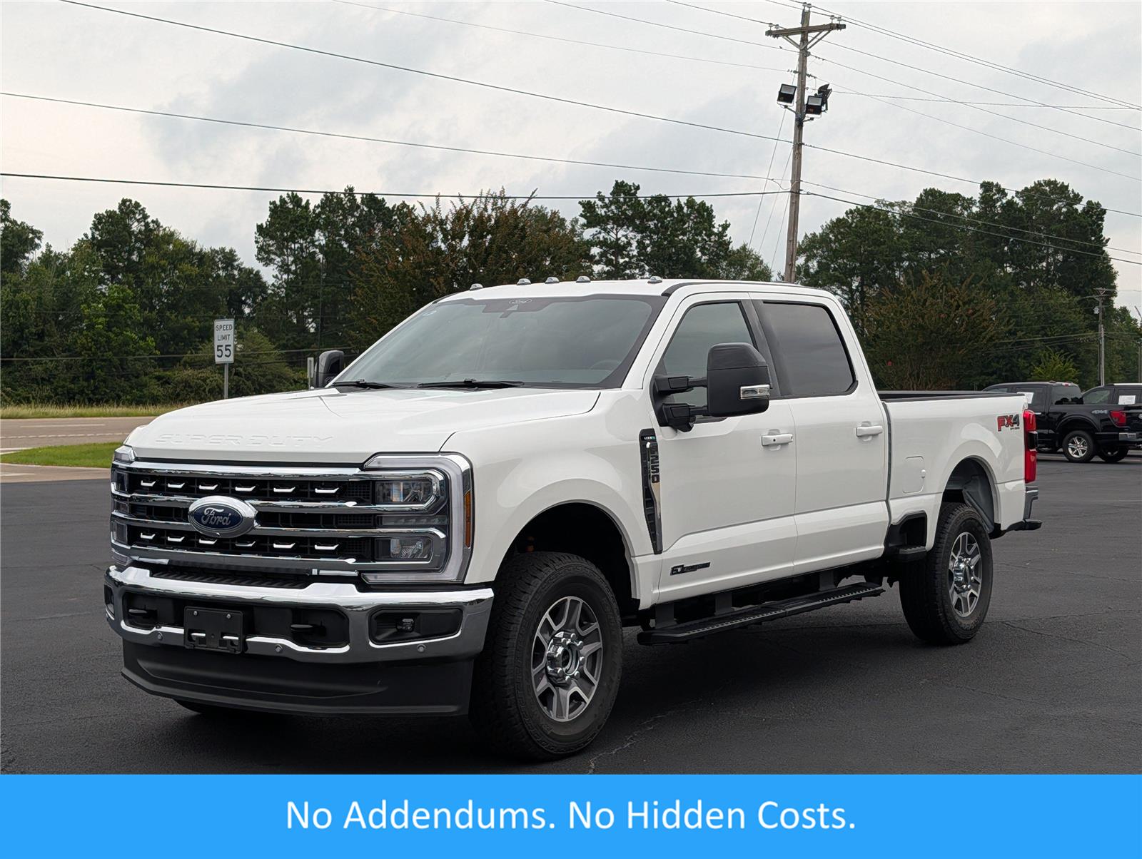 Star White Metallic Tri-Coat 2026 Ford F-250 Super Duty Pickup Truck Four-Wheel Drive Automatic
