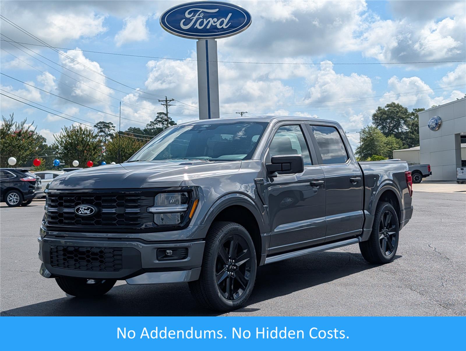 Carbonized Gray 2026 Ford F-150 Pickup Truck Four-Wheel Drive Automatic