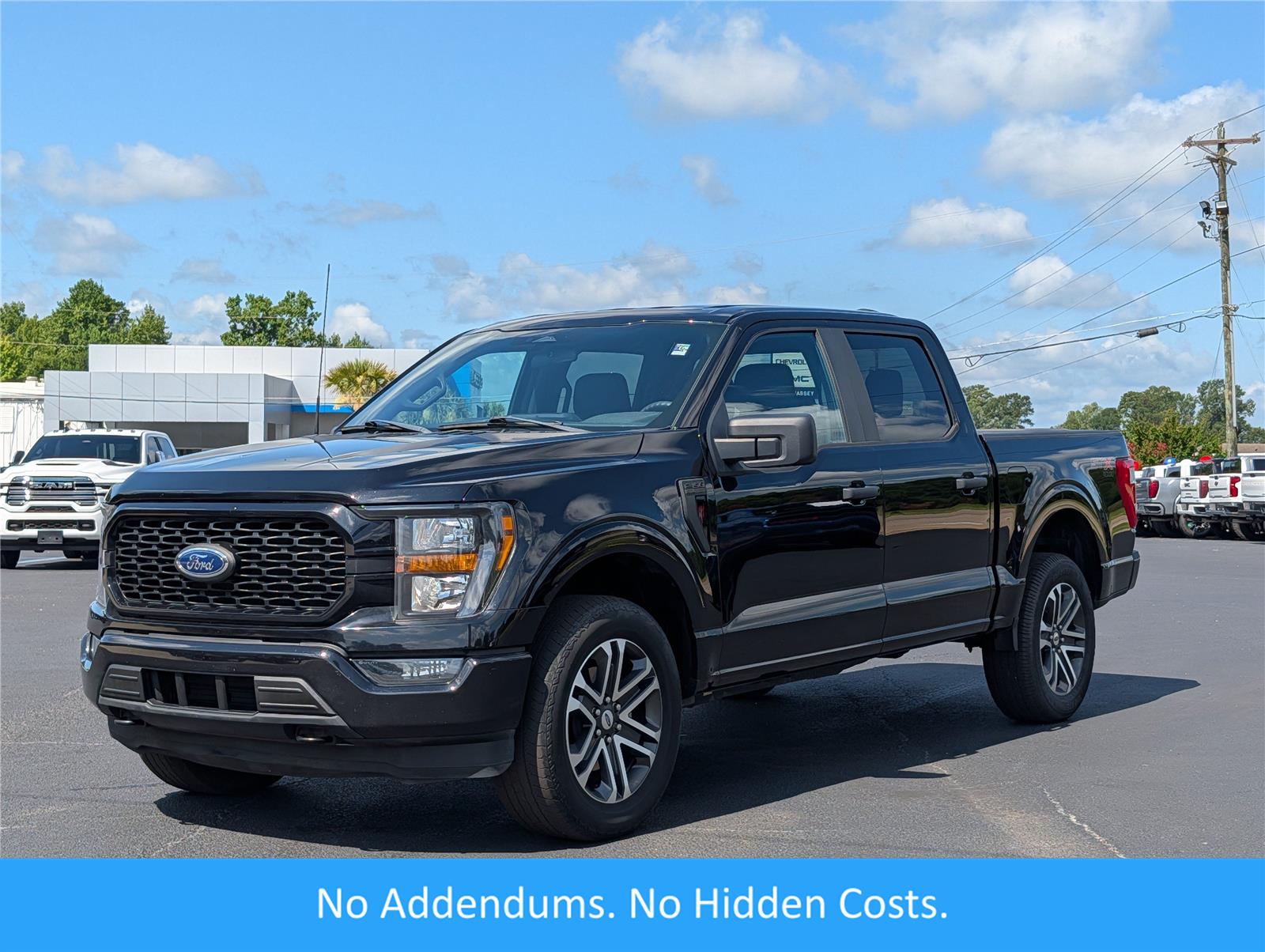 Agate Black 2023 Ford F-150 Pickup Truck Four-Wheel Drive Automatic