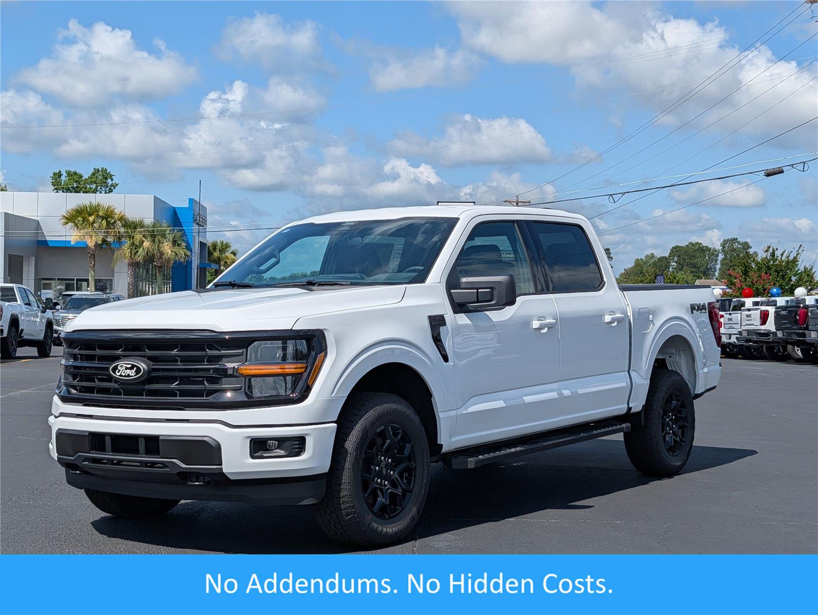 Oxford White 2026 Ford F-150 Pickup Truck Four-Wheel Drive Automatic