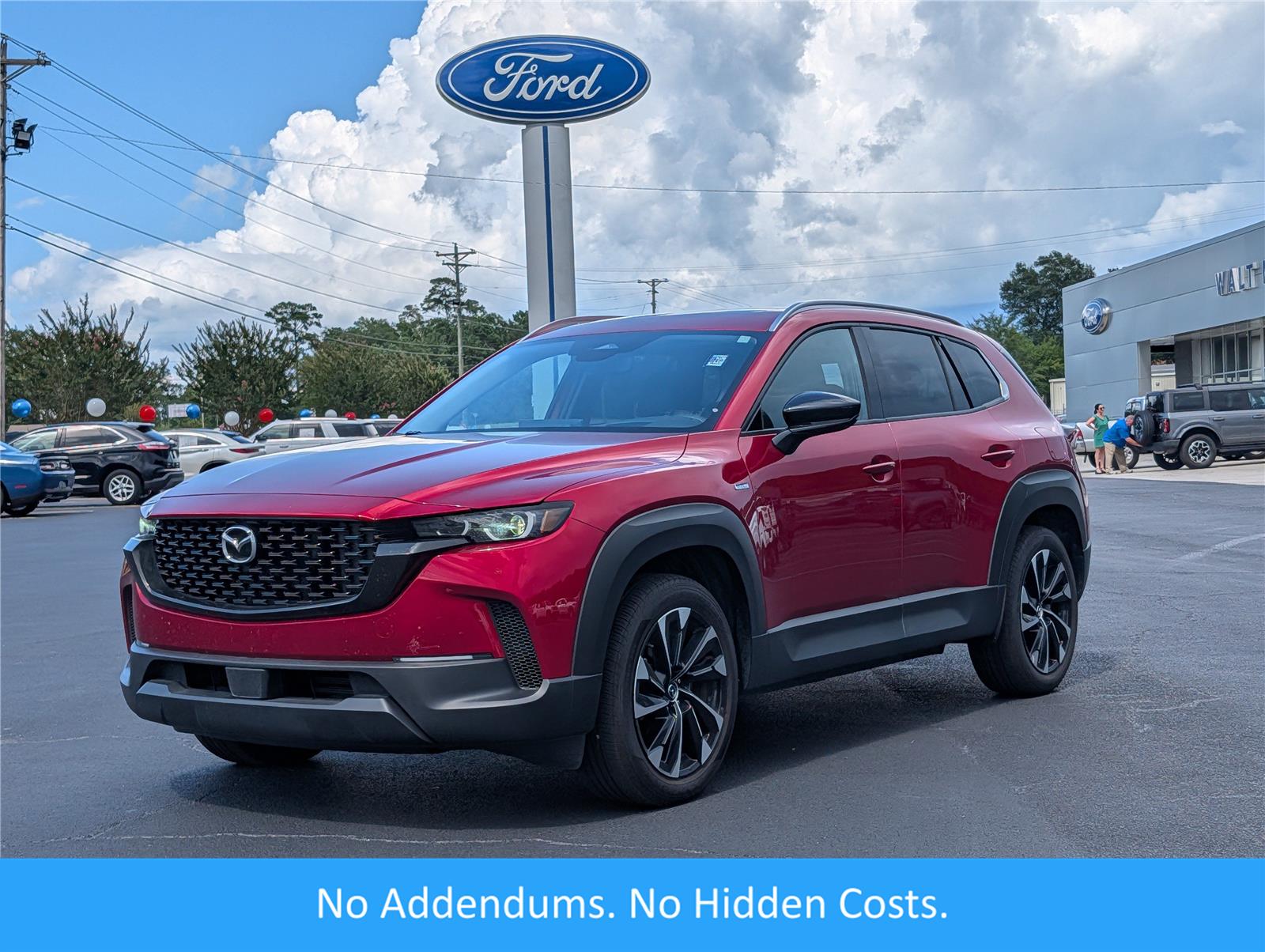 Soul Red Crystal Metallic 2025 Mazda CX-50 SUV / Crossover All-Wheel Drive Continuously Variable Transmission