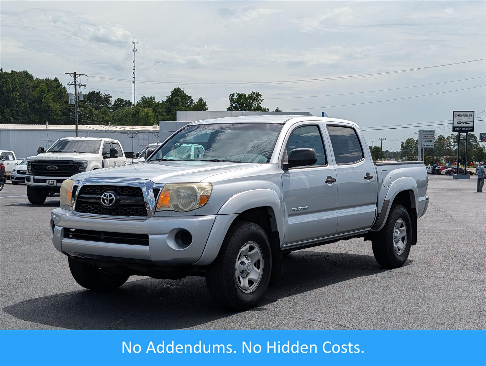 Silver Streak Mica 2011 Toyota Tacoma Pickup Truck 4X2 4-Speed Automatic