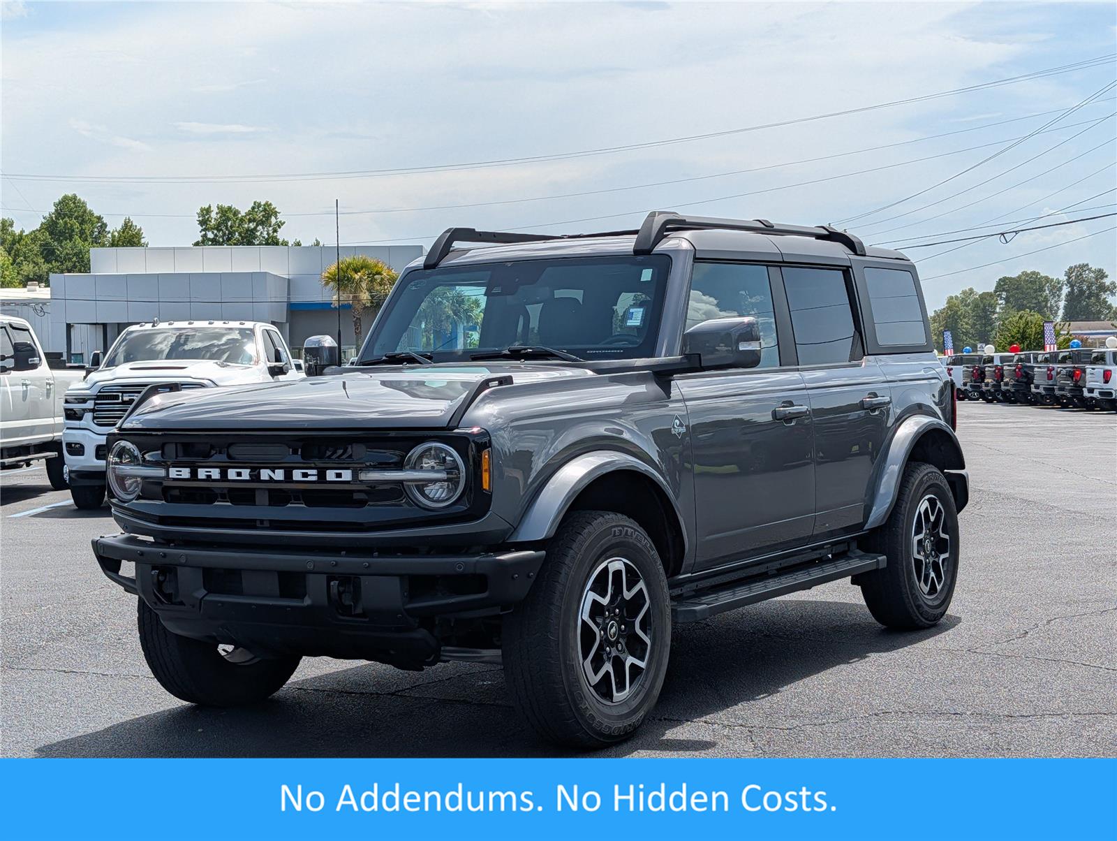 Carbonized Gray 2022 Ford Bronco SUV / Crossover Four-Wheel Drive Automatic